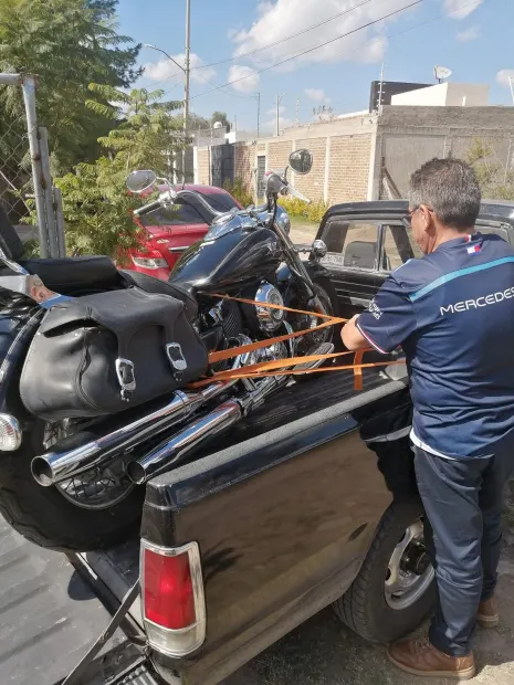 Moto entregada por Gladius Custom Bajío