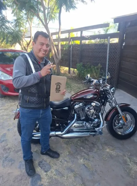 Moto entregada por Gladius Custom Bajío