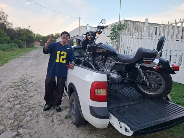 Moto entregada por Gladius Custom Bajío